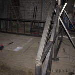 Строительство подвесной площадки