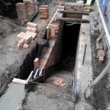 Сварка каркаса для лестницы