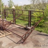 Каркас навеса из трубы 30х30