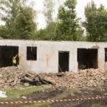 Демонтаж стен для расшинея окон