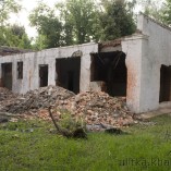 Постройка после демонтажа